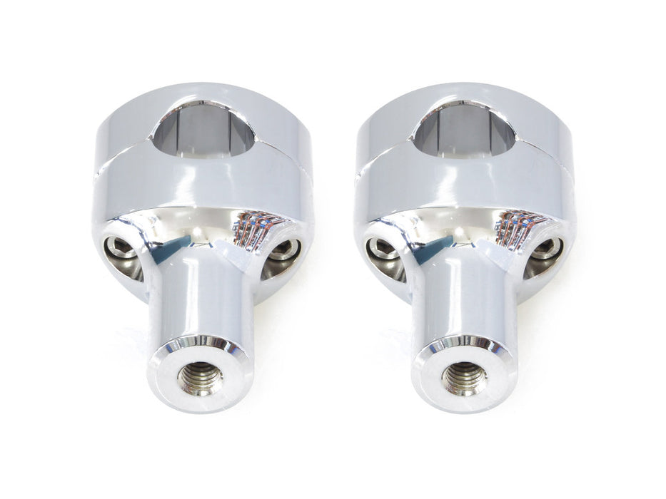 3in. Straight Two Piece Riser Kit - Chrome. Fits 1-1/4in. Handlebar