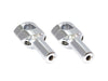 4in. Straight Two Piece Riser Kit - Chrome. Fits 1-1/4in. Handlebar