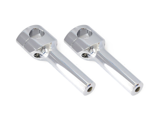 6in. Straight Two Piece Riser Kit - Chrome. Fits 1-1/4in. Handlebar