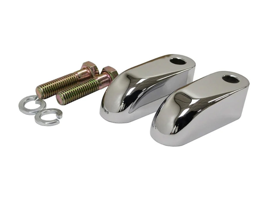 2in. Pullback Riser Extensions - Chrome.