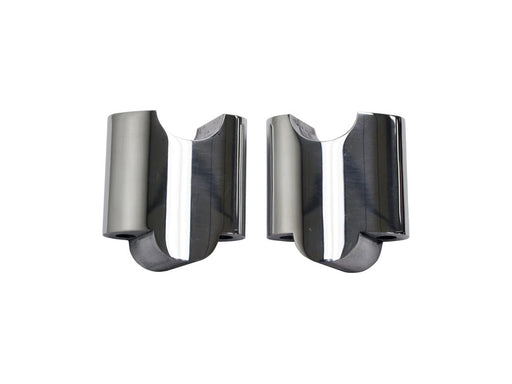 2in. Riser Spacers - Polished. Fits Sportster Low and Superlow 2008-2012.