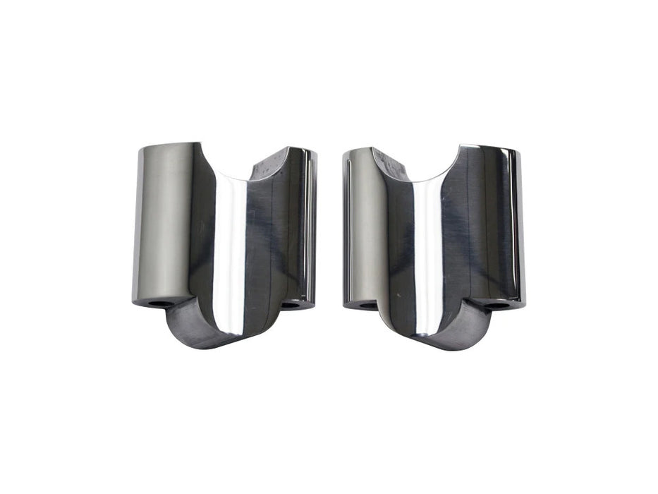 2in. Riser Spacers - Polished. Fits Sportster Low and Superlow 2008-2012.