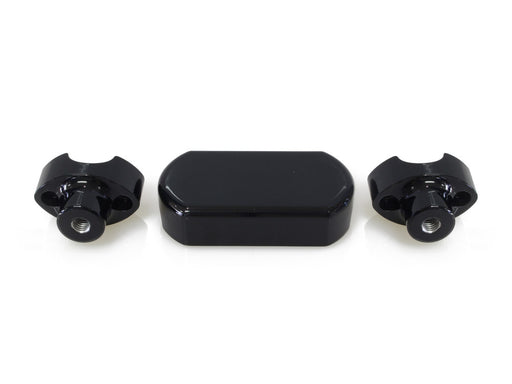 1-1/2in. Straight One Piece Riser Kit - Gloss Black. Fits 1-1/4in. Handlebar