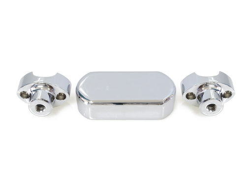 1-1/2in. Straight One Piece Riser Kit - Chrome. Fits 1-1/4in. Handlebar