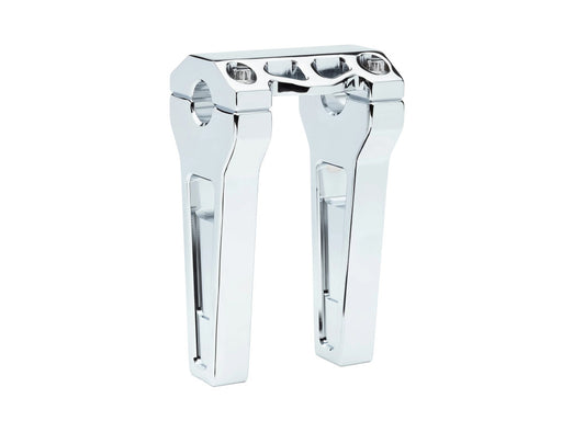 6in. Straight Performance Risers - Chrome. Fits 1-1/4in. Handlebar