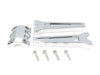 8in. Straight Performance Risers - Chrome. Fits 1-1/4in. Handlebar