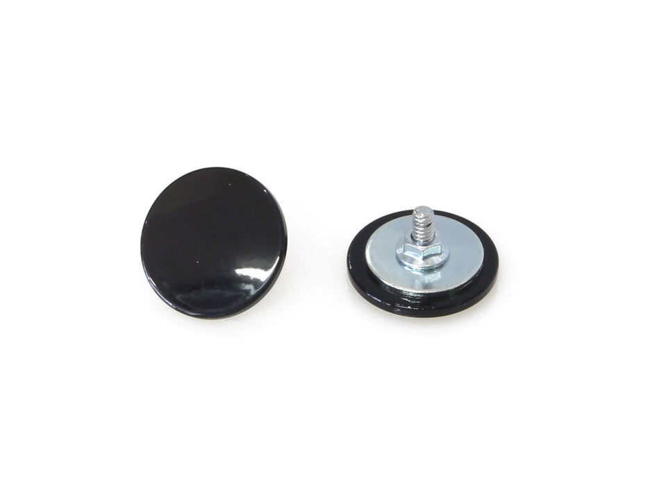 Inner Fairing Mirror Plugs - Gloss Black. Fits Touring 1996-2023