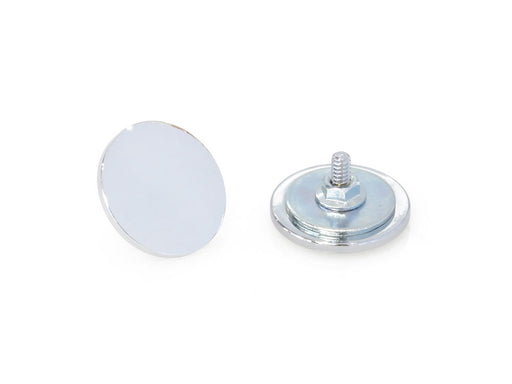 Inner Fairing Mirror Plugs - Chrome. Fits Touring 1996-2023