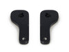 Mirror Drop-Down Brackets - Black. Fits Street Glide and Ultra Glide 2014up.