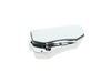 Smooth Handlebar Top Clamp with Hidden Bolts - Chrome