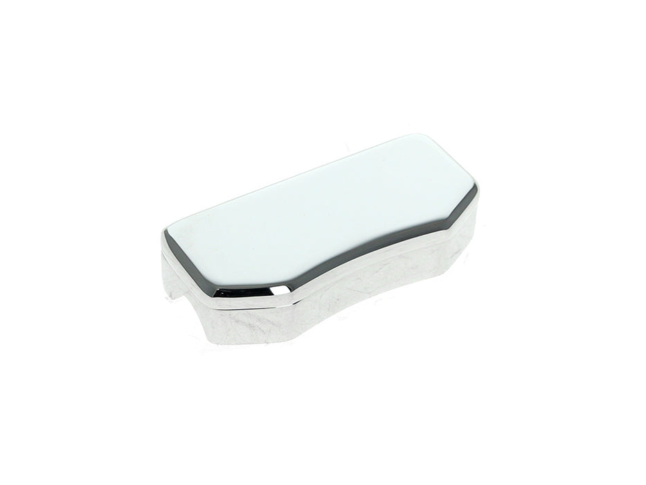 Smooth Handlebar Top Clamp with Hidden Bolts - Chrome