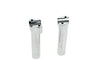 6in. Tall Risers - Chrome. Fits 1in. Handlebar