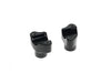 1-1/2in. Tall Risers - Gloss Black. Fits 1in. Handlebar