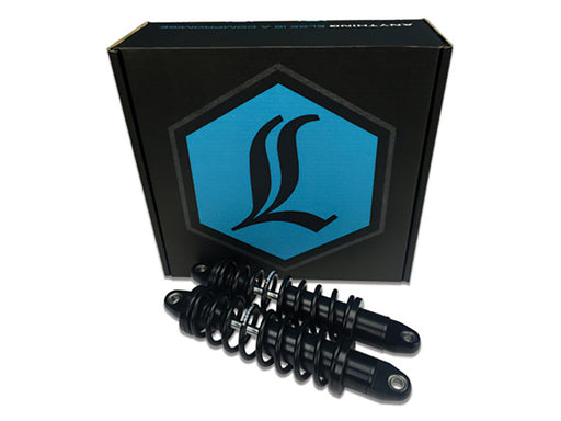 REVO Series, 13in. Rear Shock Absorbers - Black. Fits Touring 1999up.