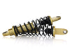 REVO-A Series, 12in. Adjustable Rear Shock Absorbers - Gold. Fits Dyna 1991-2017.
