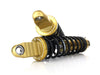 REVO-A Series, 14in. Adjustable Rear Shock Absorbers - Gold. Fits Dyna 1991-2017.