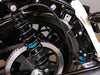 Revo ARC Remote Reservoir Suspension. 14in. Adjustable, Heavy Duty Spring Rate, Rear Shock Absorbers - Black. Fits Touring 2014up. Note: 14? Revo-ARC is not compatible with 2023/2024 CVO Road Glide, CVO Road Glide ST, and CVO Street Glide