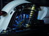 Revo ARC Remote Reservoir Suspension. 13in. Adjustable, Heavy Duty Spring Rate, Rear Shock Absorbers - Gold. Fits Touring 2014up. Note: 14? Revo-ARC is not compatible with 2023/2024 CVO Road Glide, CVO Road Glide ST, and CVO Street Glide