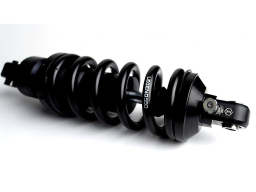 REVO-A Series, 13in. Adjustable Rear Shock Absorbers - Black. Fits Softail 2018-2024