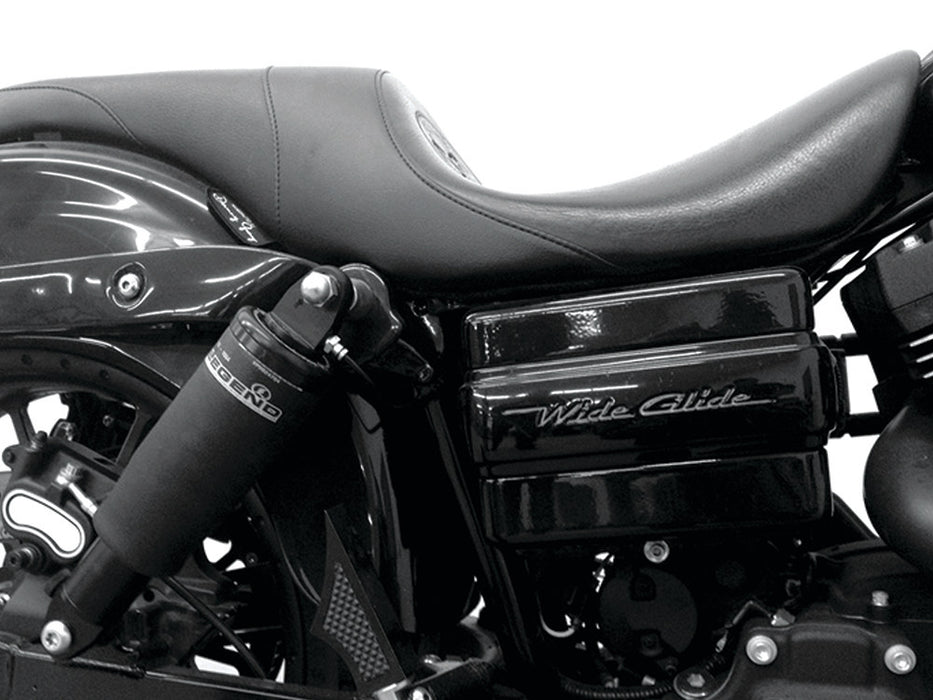 AERO Series, Rear Air Shock Absorbers - Black. Fits Dyna 2006-2017.