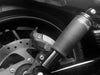 AIR-A Series, Adjustable Rear Air Shock Absorbers - Black. Fits V-Rod 2007-2017.