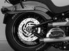 AIR Series, Rear Air Shock Absorbers - Black. Fits Softail 2000-2017.