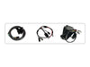 AIR-A Series, Adjustable Rear Air Shock Absorber - Black. Fits Softail 2018-2024