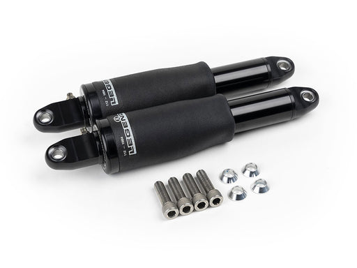 AIR Series, Adjustable Rear Air Shock Absorbers - Black. Fits FLH Trike 2017-2025