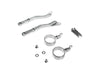 Revo ARC Remote Reservoir External Mounting Brackets - Clear. Fits CVO Touring 2015up, Street Glide & Road Glide 2024up, Touring 2025up