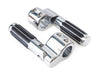 1-1/4in. Clamp On Multibar Highway Pegs - Chrome.