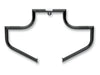 Linbar Engine Guard Freeway Bar - Black. Fits FL Softail 2000-2017.