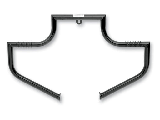 Linbar Engine Guard Freeway Bar - Black. Fits FL Softail 2000-2017.