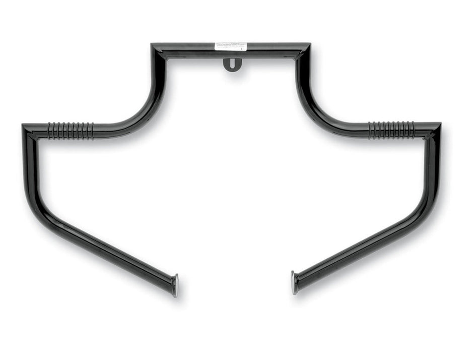 Linbar Engine Guard Freeway Bar - Black. Fits FL Softail 2000-2017.