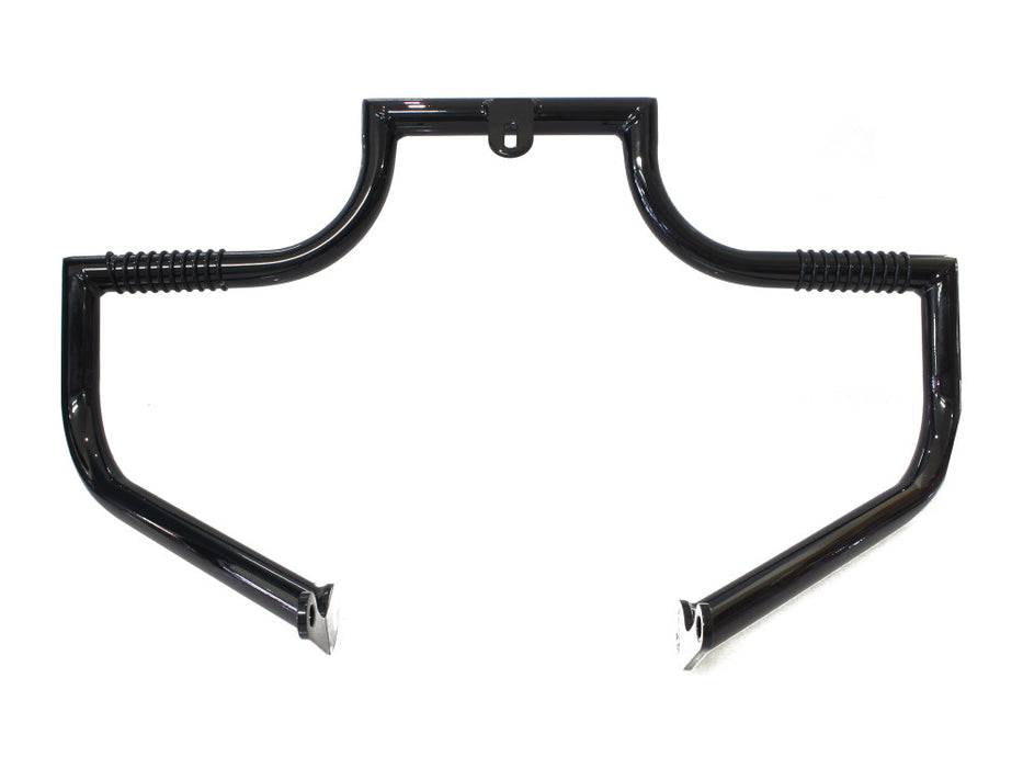 Linbar Engine Guard Freeway Bar - Black. Fits Softail 2018up.