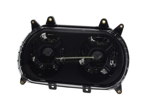 Dual 5-3/4in. Double-Barrel LED HeadLight Insert. Fits Road Glide 2015-2023