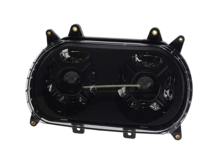 Dual 5-3/4in. Double-Barrel LED HeadLight Insert. Fits Road Glide 2015-2023