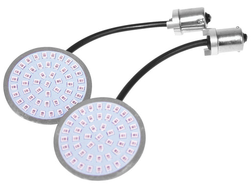 LED Turn Signal Inserts HD 2002 Up Front or Rear Amber Standard