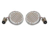 LED Turn Signal Inserts HD 2002 Up Front or Rear Amber Deluxe