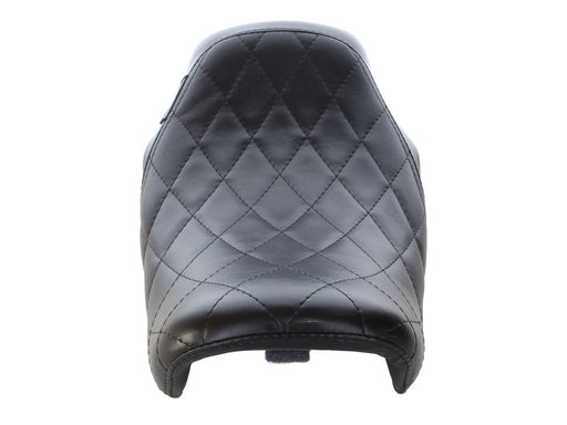 Bare Bones Solo Seat with Diamond Stitch. Fits Dyna 2006-2017.