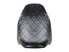 Bare Bones Solo Seat with Diamond Stitching. Fits Most Touring 2008-2024