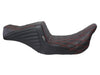 TailWhip Dual Seat with Red Double Diamond Stitch. Fits Most Touring 2008-2024