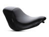 Bare Bones Up Front Reduced Reach Solo Seat. Fits Softail 2006-2017 with 200 OEM Rear Tyre.