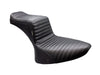 TailWhip Dual Seat - Pleated. Fits Softail 1984-1999.