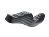 TailWhip Up Front Reduced Reach Dual Seat - Black Double Diamond Stitch. Fits Dyna 1996-2003