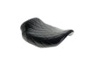 Bare Bones Solo Seat with Diamond Stitching. Fits CVO Touring 2023up, Street Glide & Road Glide 2024up, Touring 2025up
