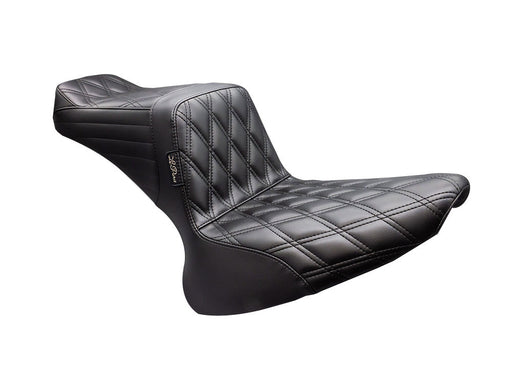 TailWhip Dual Seat - Double Diamond. Fits Softail 2000-2017 with 130 or 150 OEM Rear Tyre.