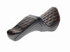 TailWhip Dual Seat with Orange Diamond Stitch. Fits Softail Slim & Street Bob 2018up & Standard 2020up.