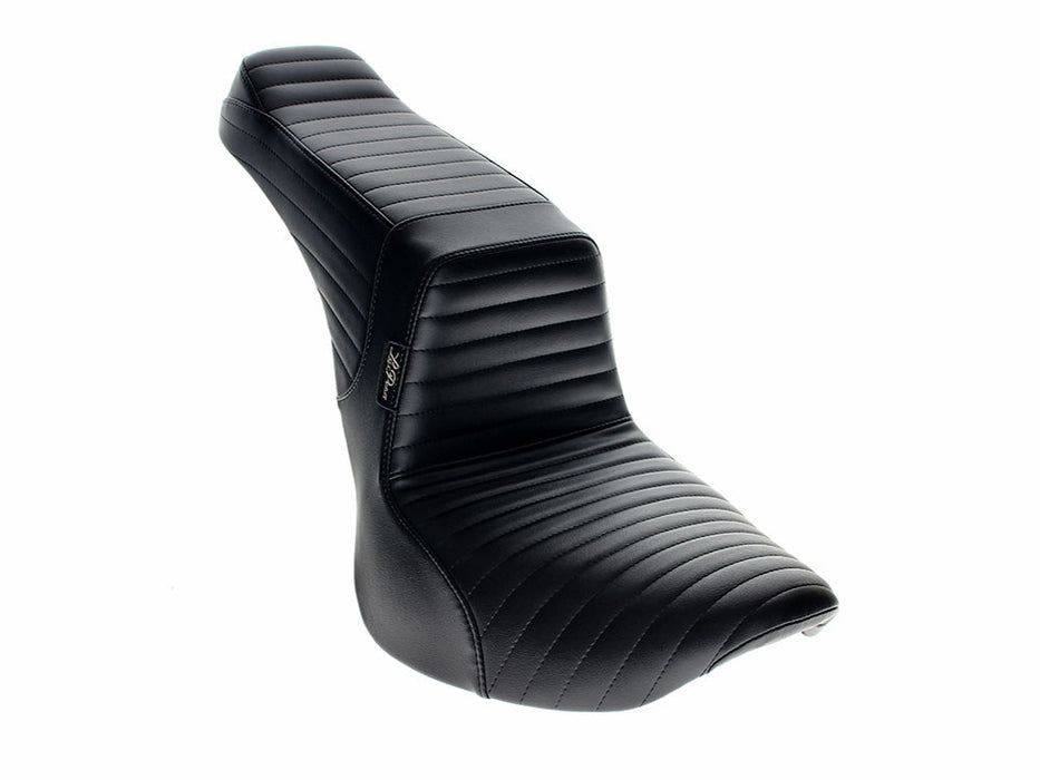 TailWhip Dual Seat Pleated. Fits Softail Slim & Street Bob 2018up & Standard 2020up.