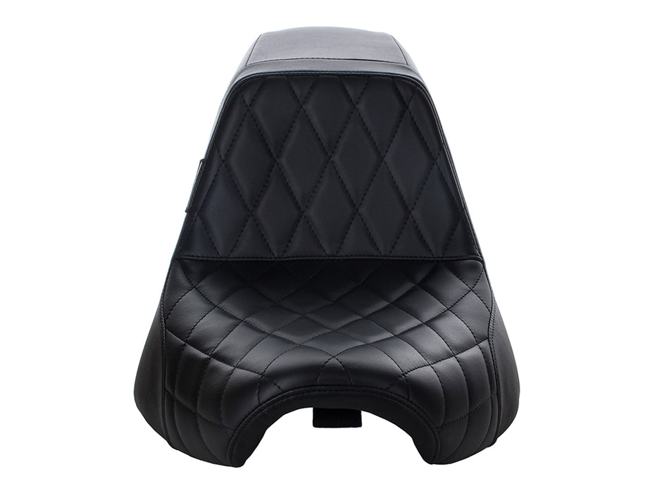 KickFlip Dual Seat with Black Diamond Stitch. Fits Breakout 2018-2022