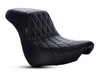 KickFlip Dual Seat with Black Diamond Stitch. Fits Breakout 2018-2022